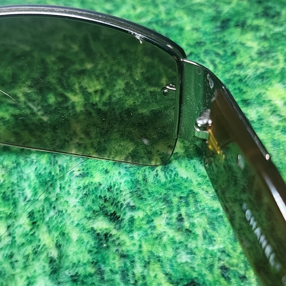 CHANEL Black and Silver Embellished Sunglasses - Picture 8 of 9